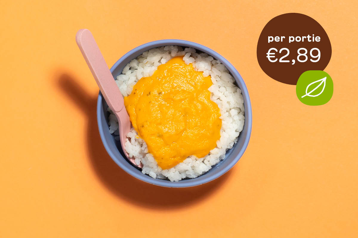BIO Tropische kokossaus vega met risotto 6+