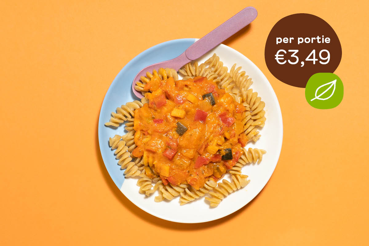 BIO Pasta pi-pa-paprika wokkels vega