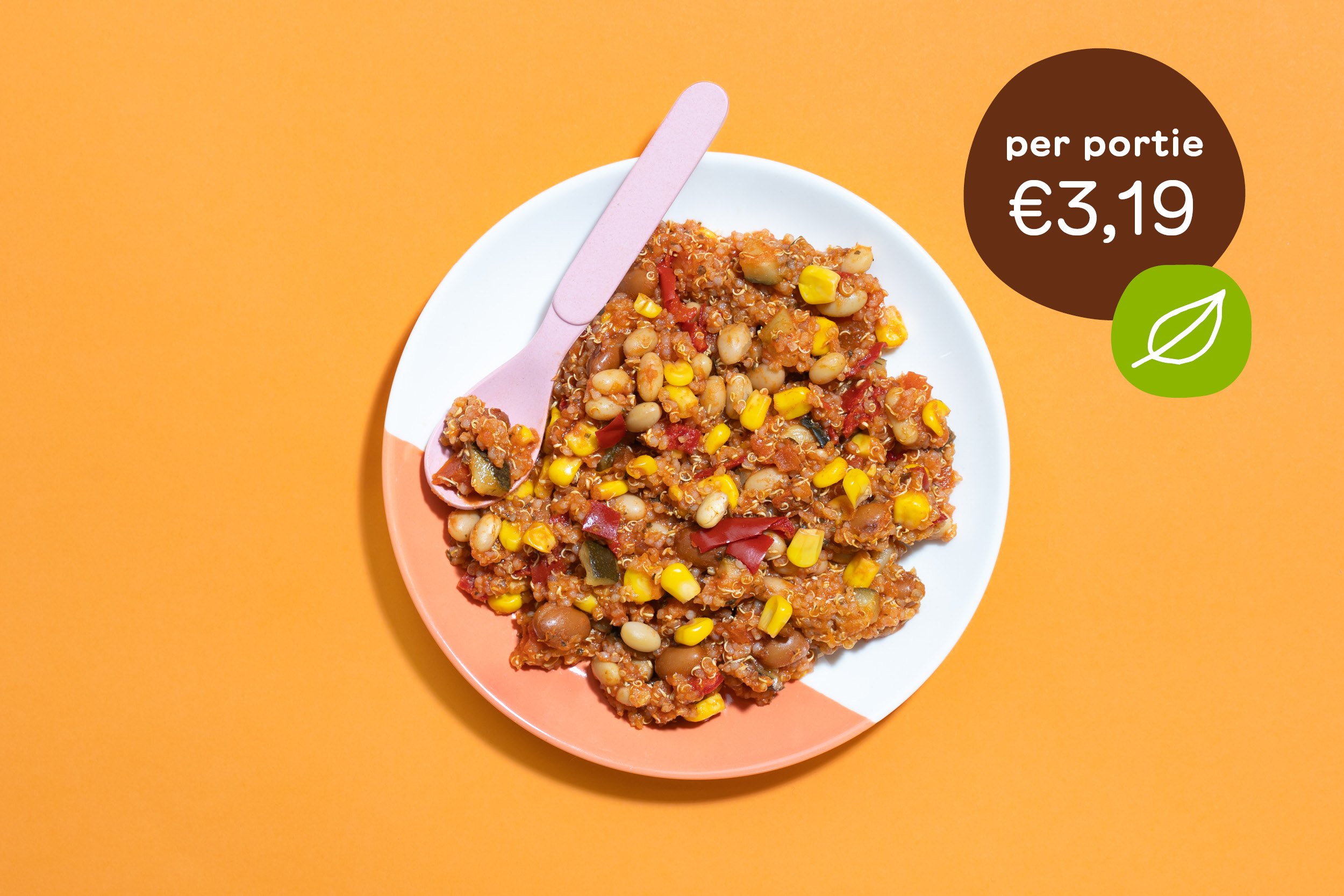 Quinoa-bonenfeestje vega