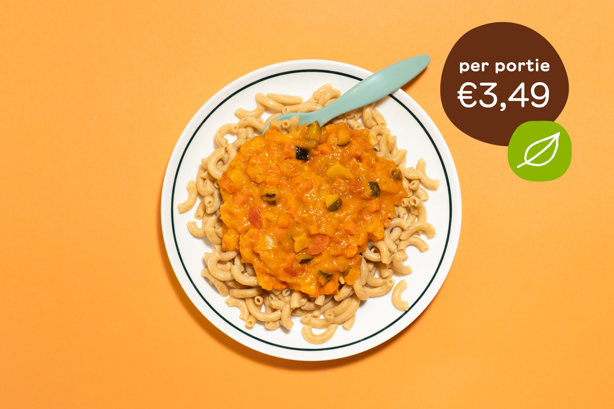 BIO Pasta pompoenpret vega