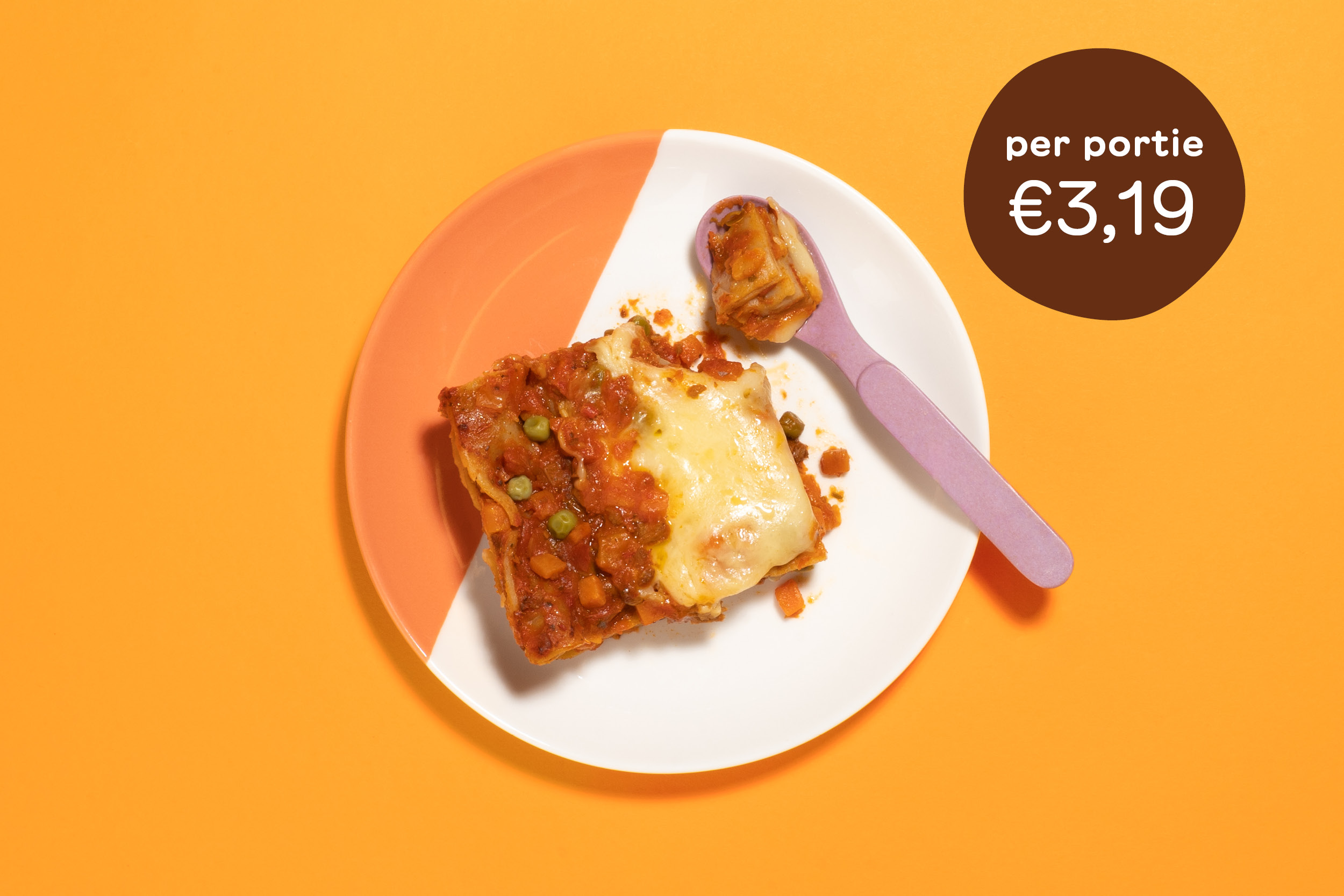 La-la-lasagne met gehakt
