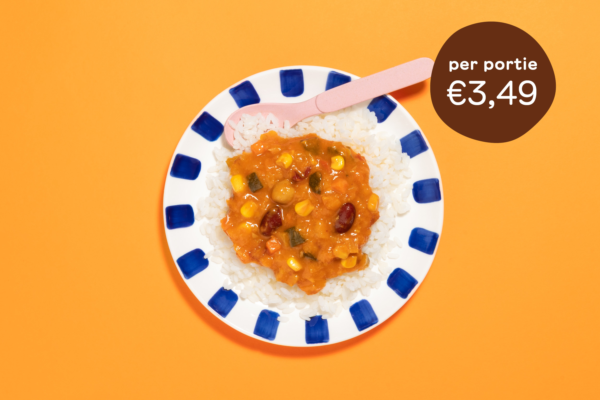BIO Chili con carne met gehakt en rijst