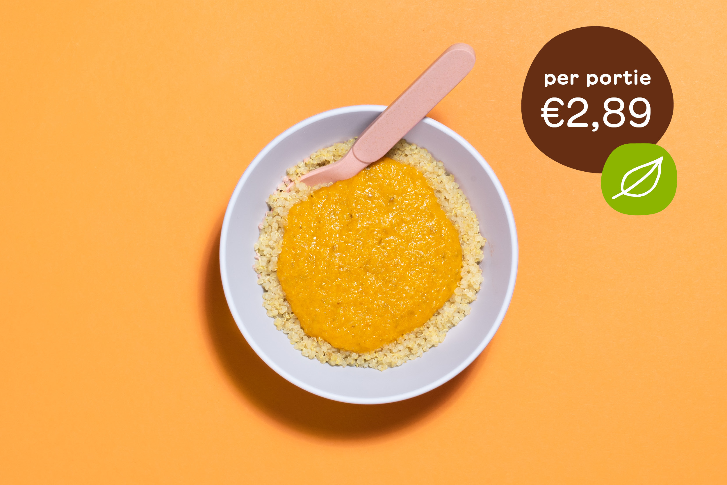 BIO Betoverende bloemkoolcurry vega met kokosquinoa 6+