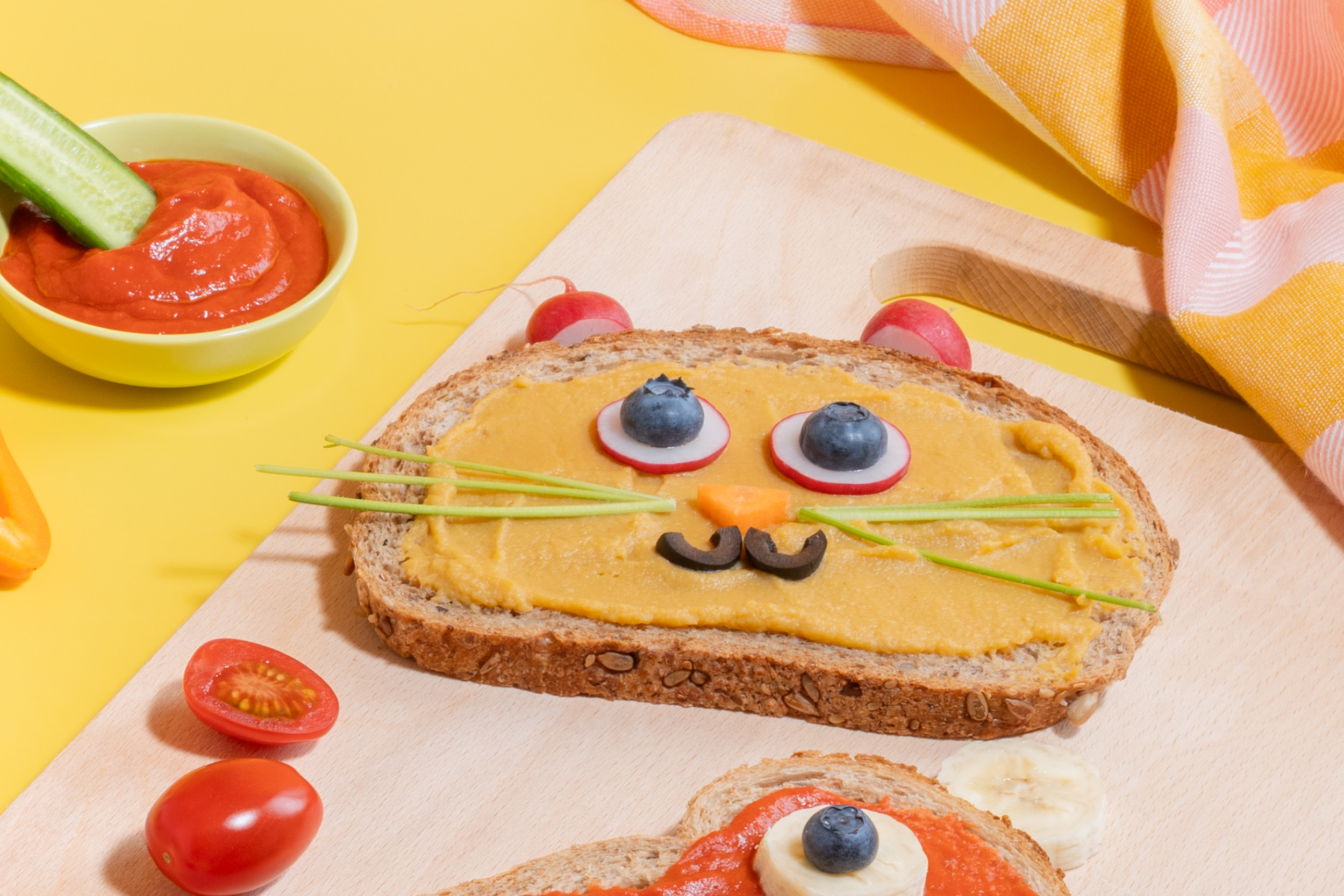 BIO Groentjespret zoete aardappel & olijven