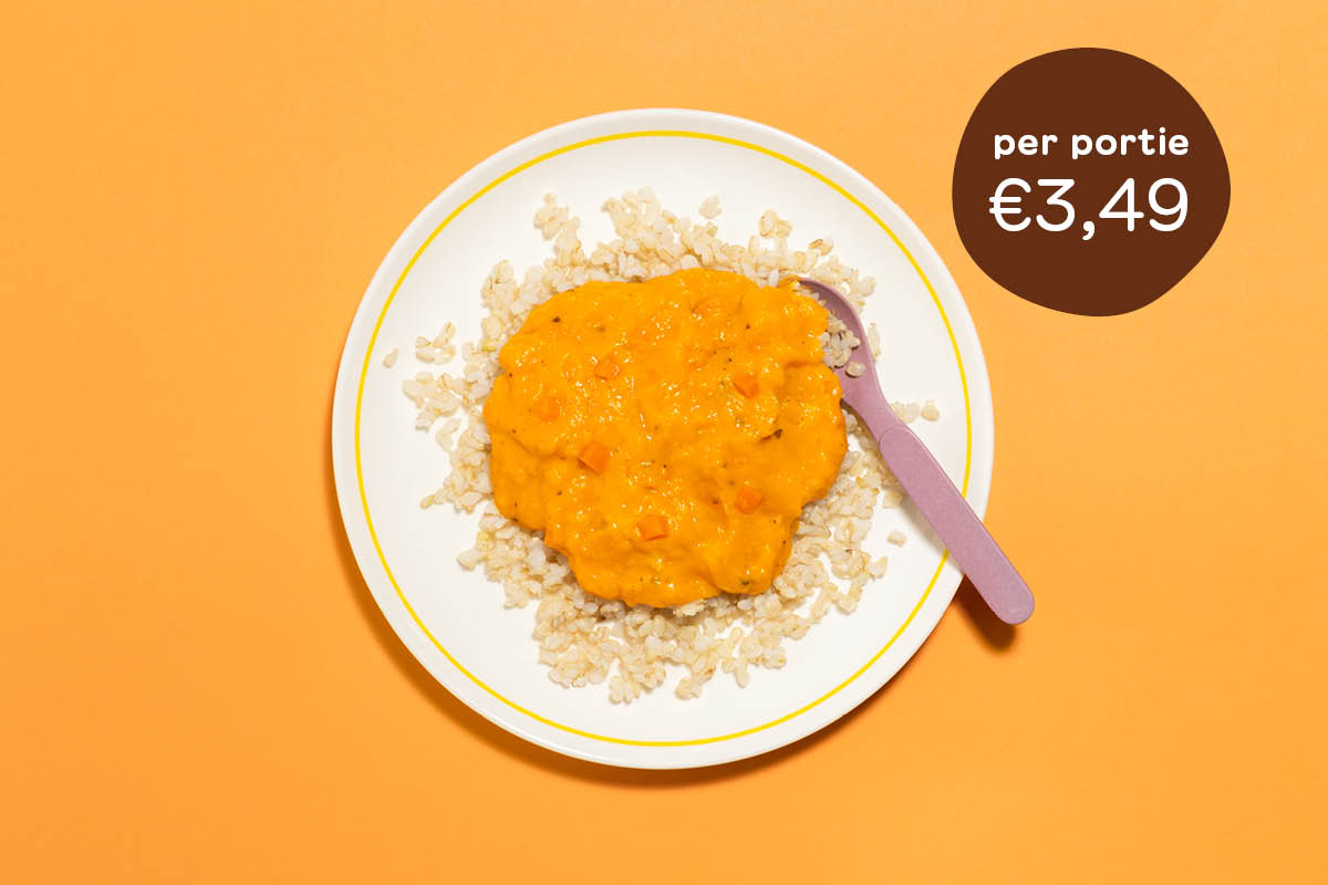 BIO Tropische kokossaus vega met zilvervliesrijst
